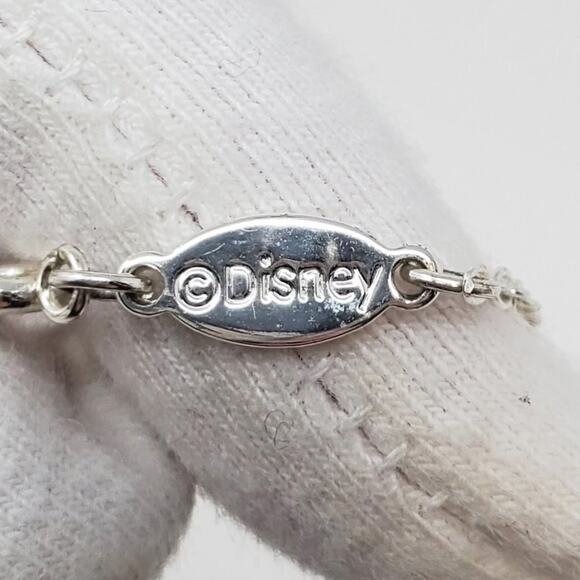 Disney Frozen Snowflake Rhinestone Necklace - Picture 9 of 11